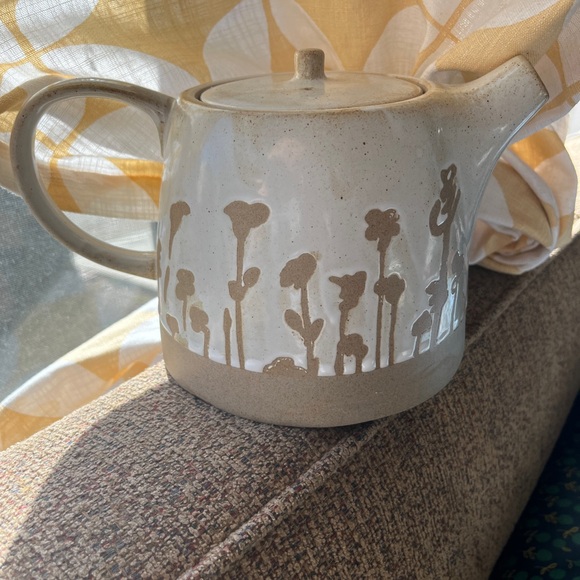 Anthropologie Teapot Herbiflora Handpainted - Picture 2 of 10